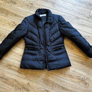 Ann Klein Black Winter Jacket Coat Size Medium